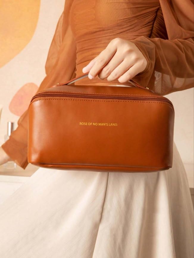 Leather Cosmetic Bag