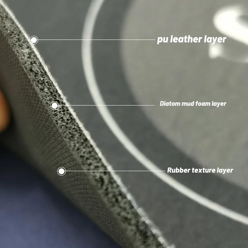 Round Printed Bathroom mat - Image 3