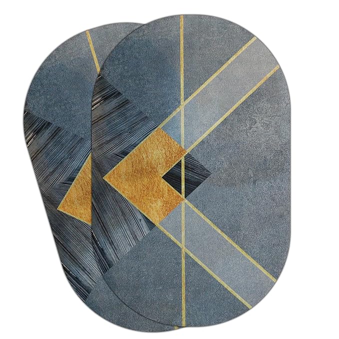 Round Printed Bathroom mat - Image 8