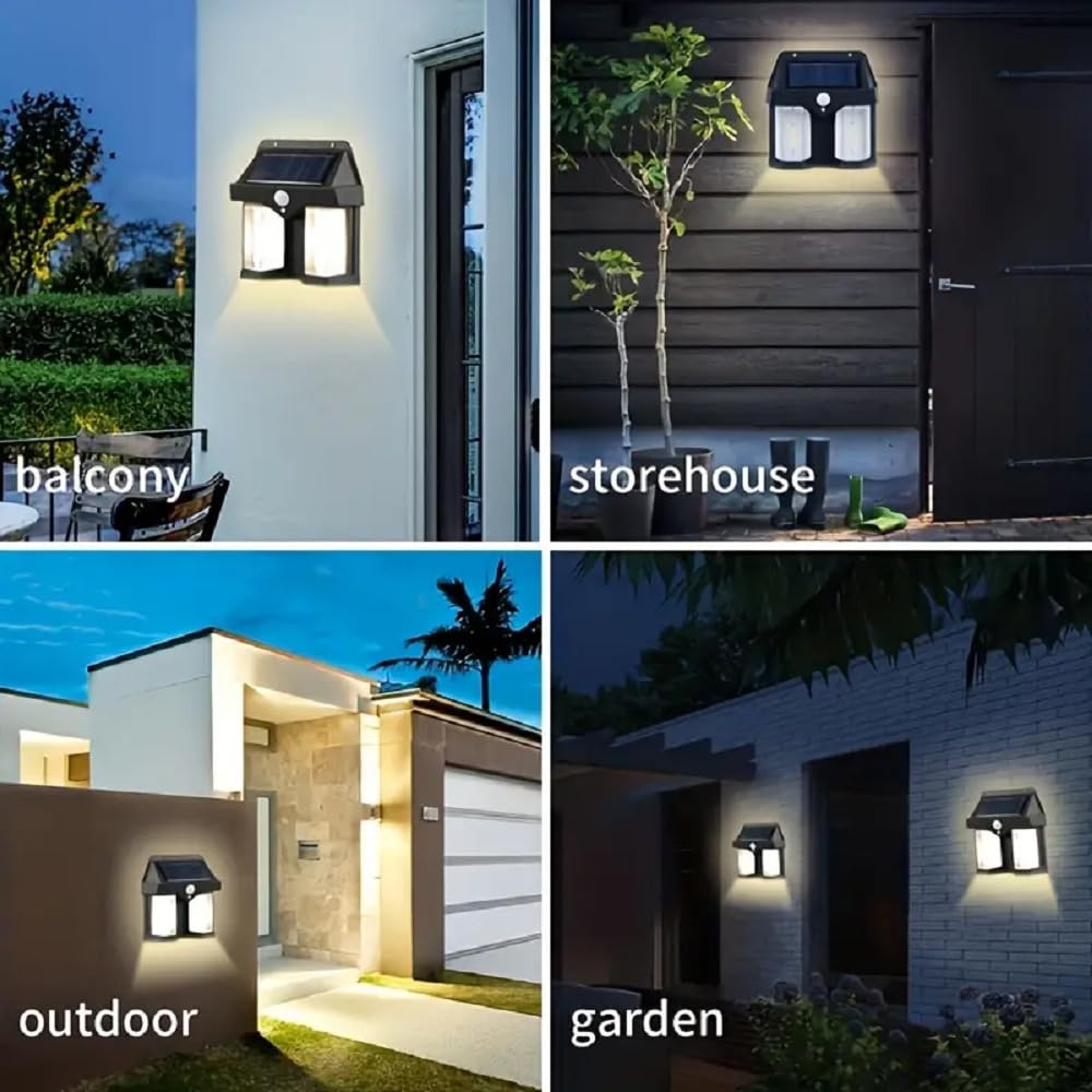 Dual Outdoor Solar Light - Image 3