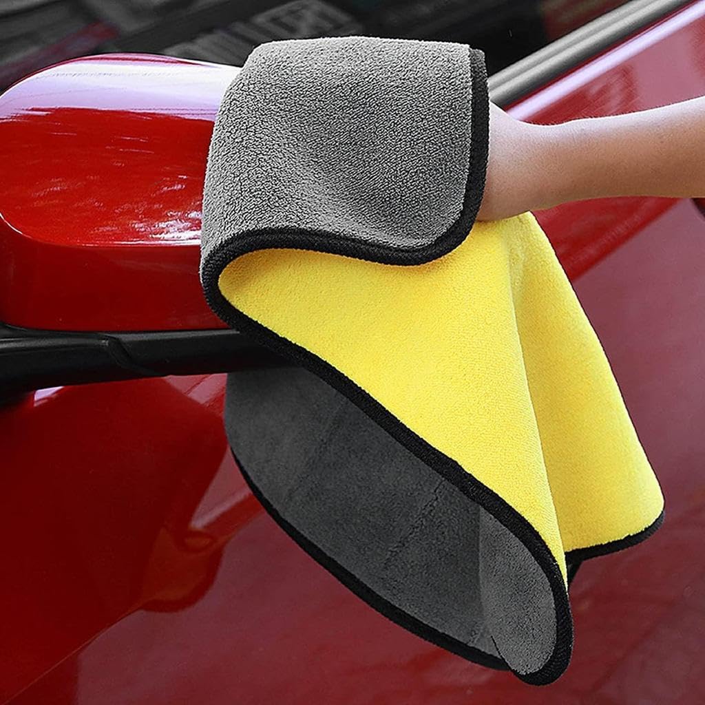 Heavy Microfiber Cloth for Car Cleaning (BIG SIZE) - Image 5