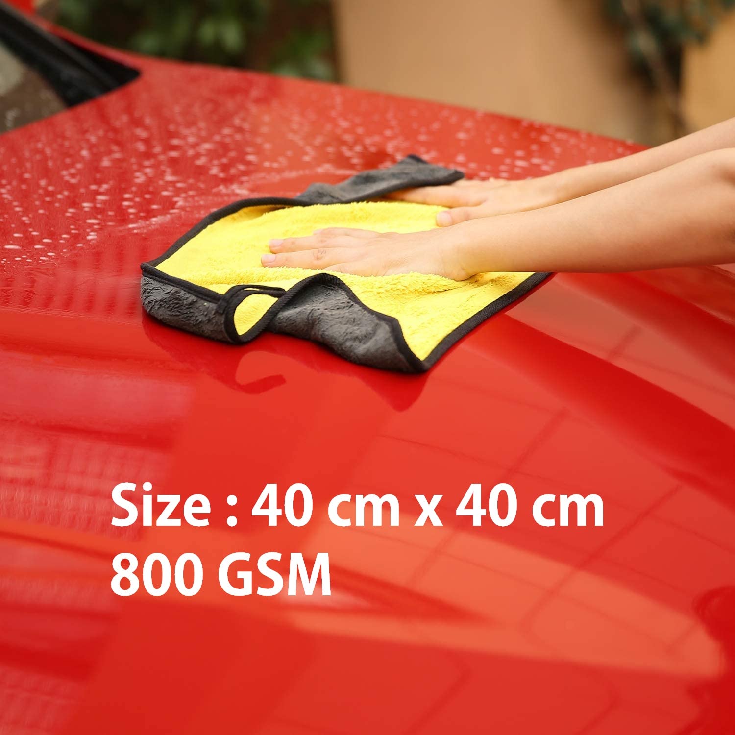 Heavy Microfiber Cloth for Car Cleaning (BIG SIZE) - Image 9