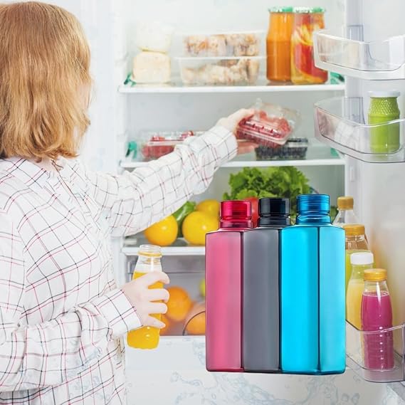 Square Shape Water Bottle (PACK OF 3) - Image 4