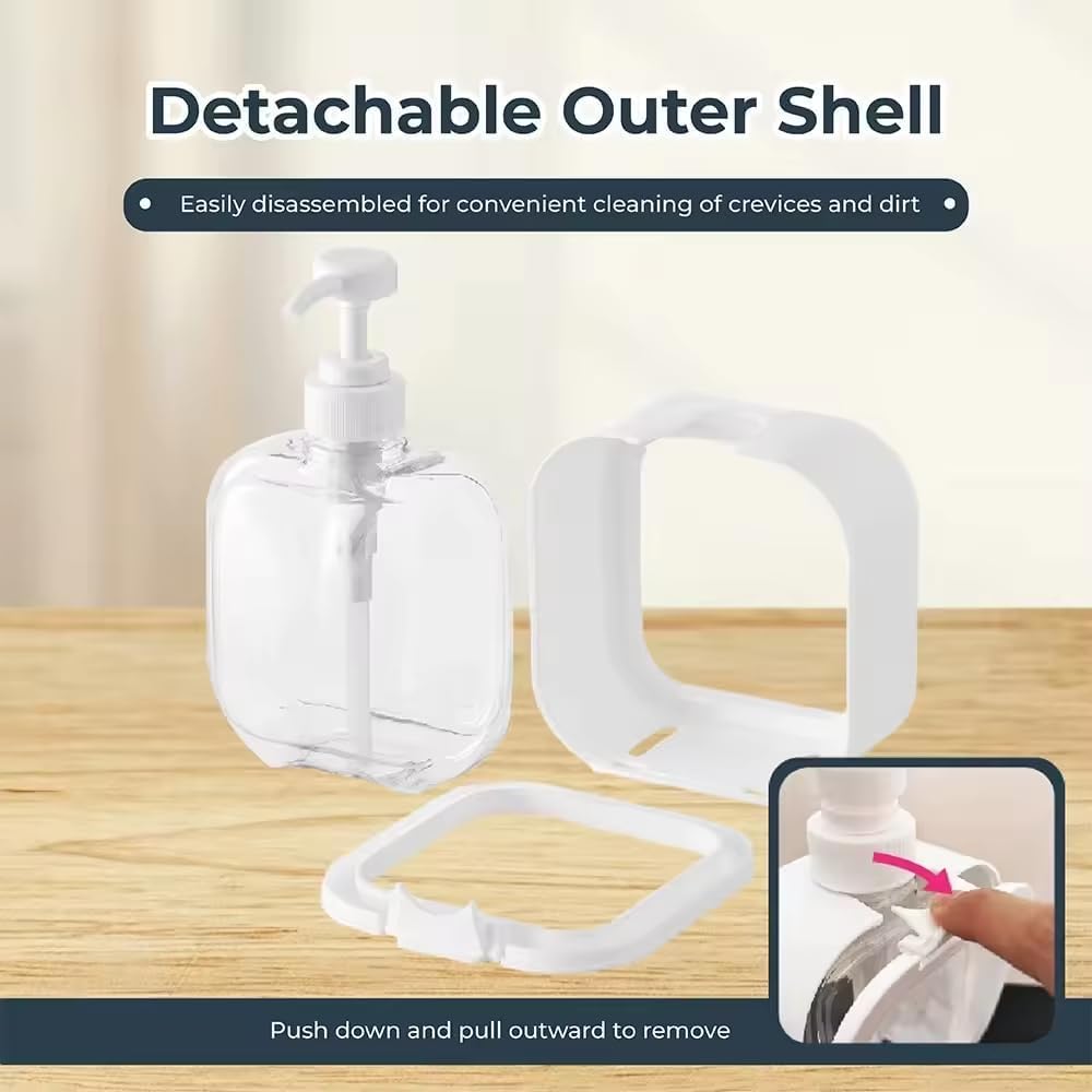 Square shape hand wash dispenser bottle - Image 12