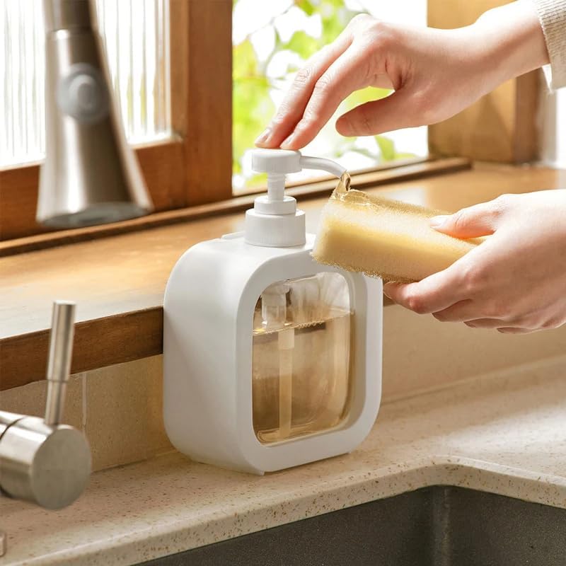 Square shape hand wash dispenser bottle - Image 10