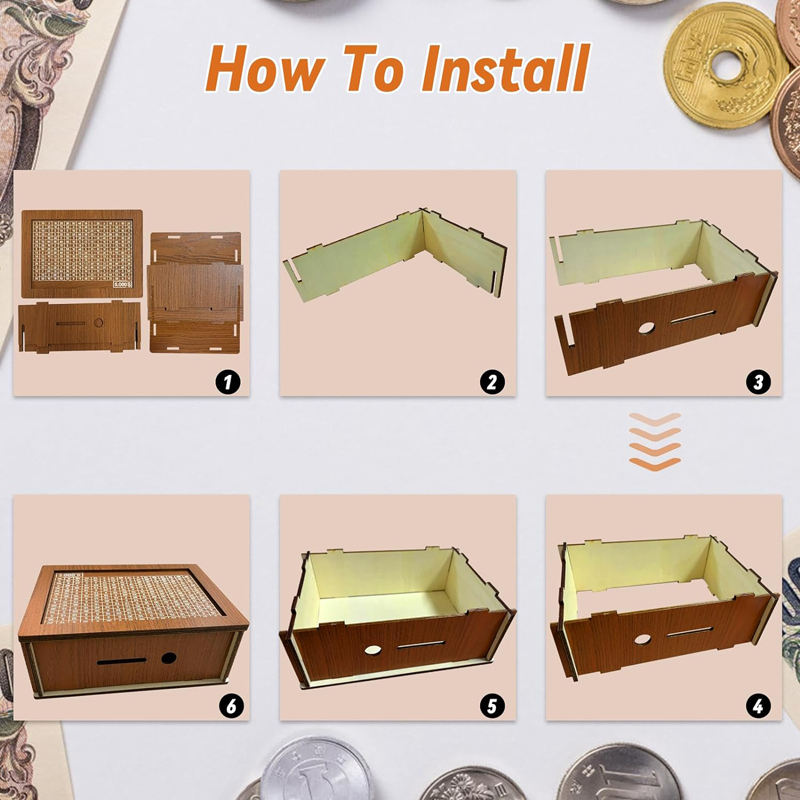 Wooden Piggy Bank - Image 2