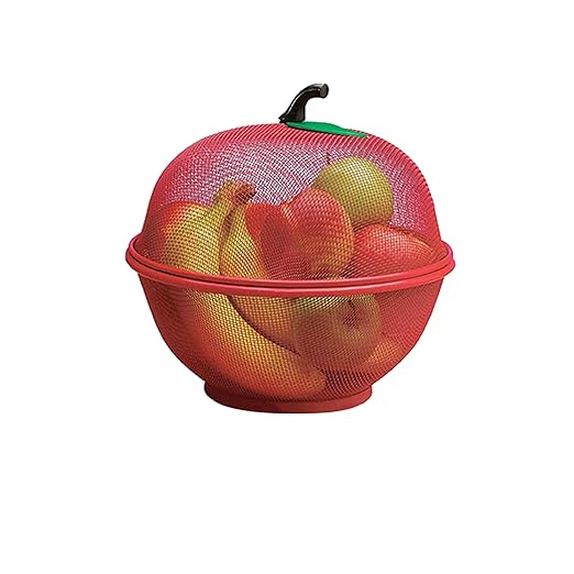 Apple Shape Net Fruits & Vegetables Basket - Image 4