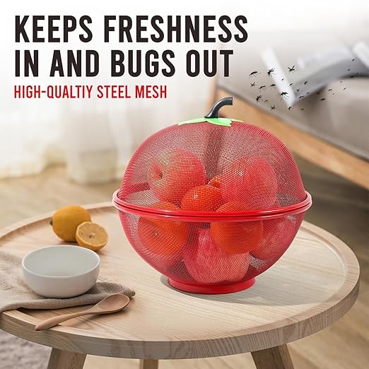Apple Shape Net Fruits & Vegetables Basket - Image 8