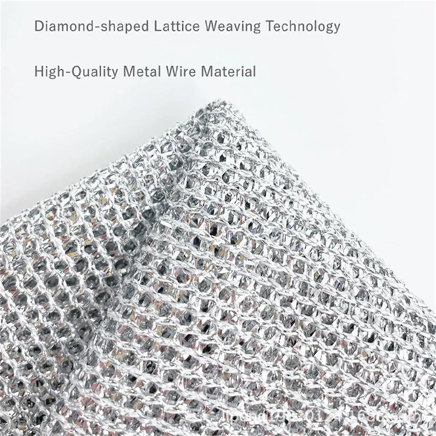 Double Layer Wire Dishwashing Cloth - Image 4