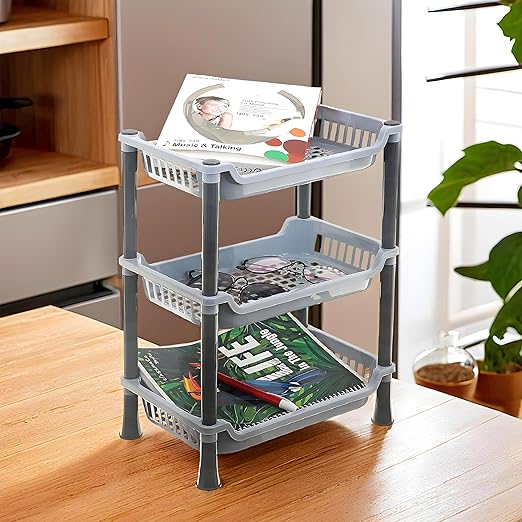 3 Layer Multi-Purpose Kitchen Storage rack - Image 2