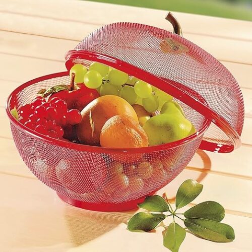 Apple Shape Net Fruits & Vegetables Basket