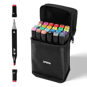 24 PCS COLOR MARKERS PEN
