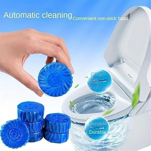 10 PCS Flush toilet bowl cleaner tablets - Image 8