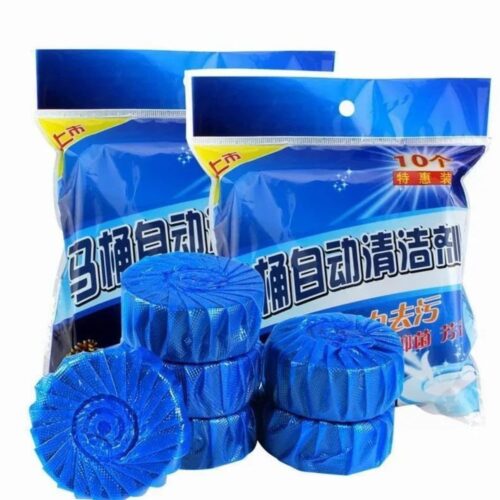10 PCS Flush toilet bowl cleaner tablets