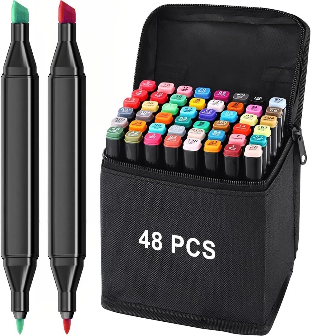 48 pcs color markers pen - Image 8